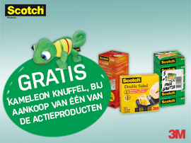 Gratis kameleon bij Scotch