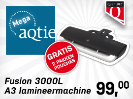 Mega-aqtie GBC Fusion 3000L A3 lamineermachine