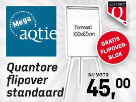 Mega-aqtie flipover standaard