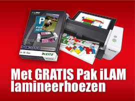 Leitz gratis lamineerhoezen