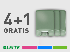 Leitz brievenbakken 4+1 gratis