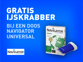 Gratis ijskrabber bij Navigator