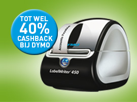 Dymo cashback